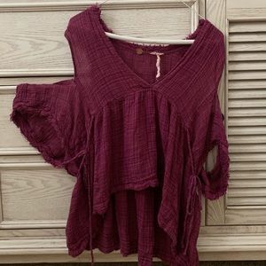 Free People Flowy Blouse
